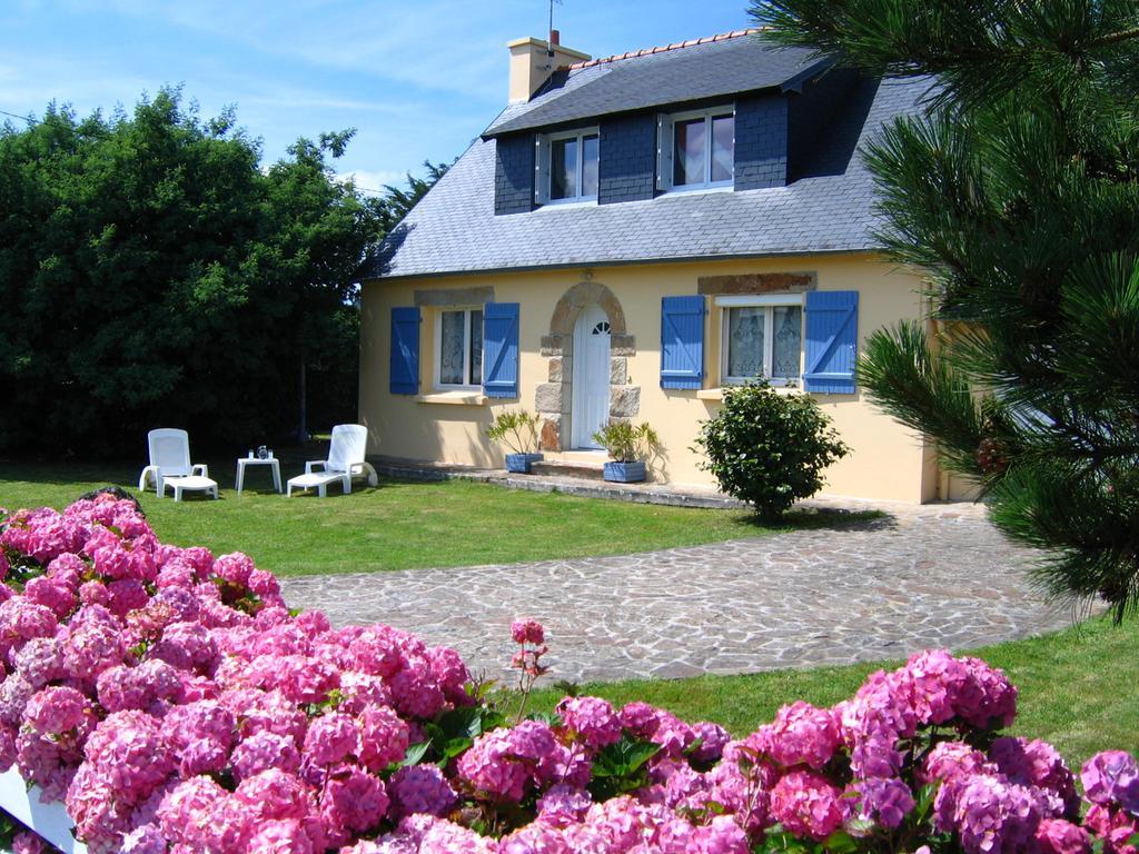 Gite Les Hortensias Крозон Экстерьер фото